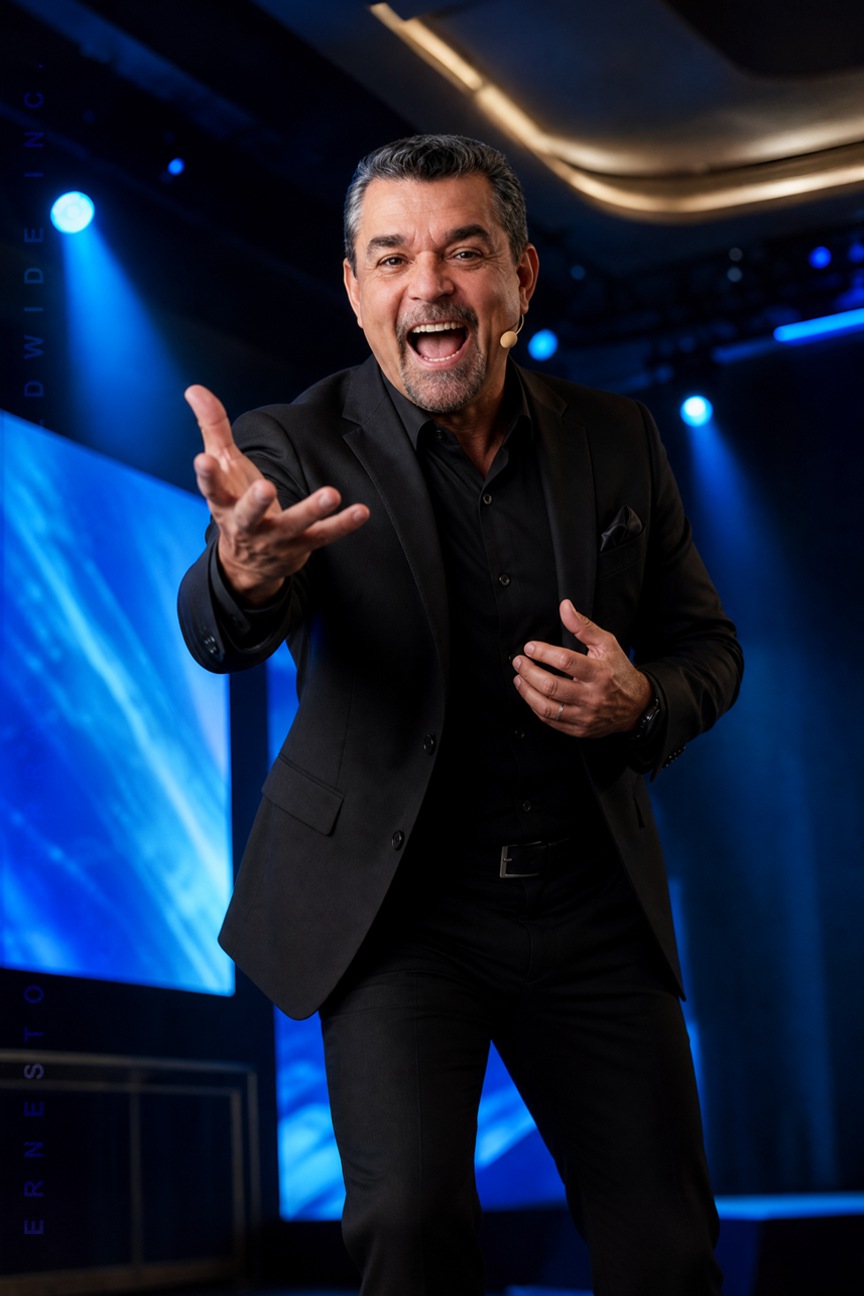 Charla motivacional de Ernesto Yturralde enfocada en actitud, compromiso y mentalidad positiva